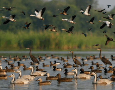 Migratory birds