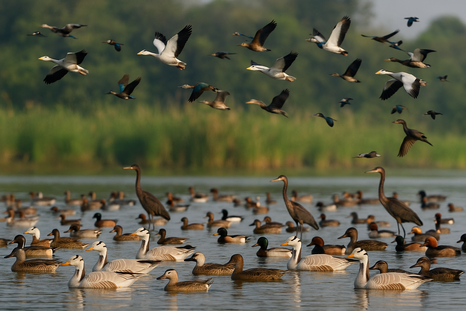 Migratory birds