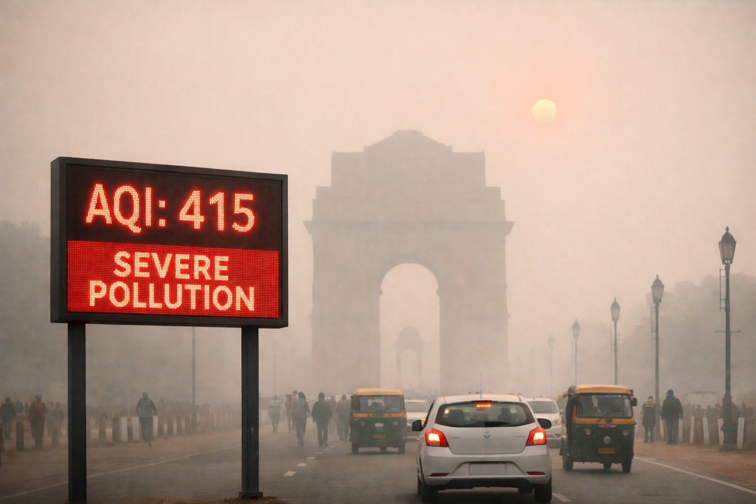 Delhi AQI