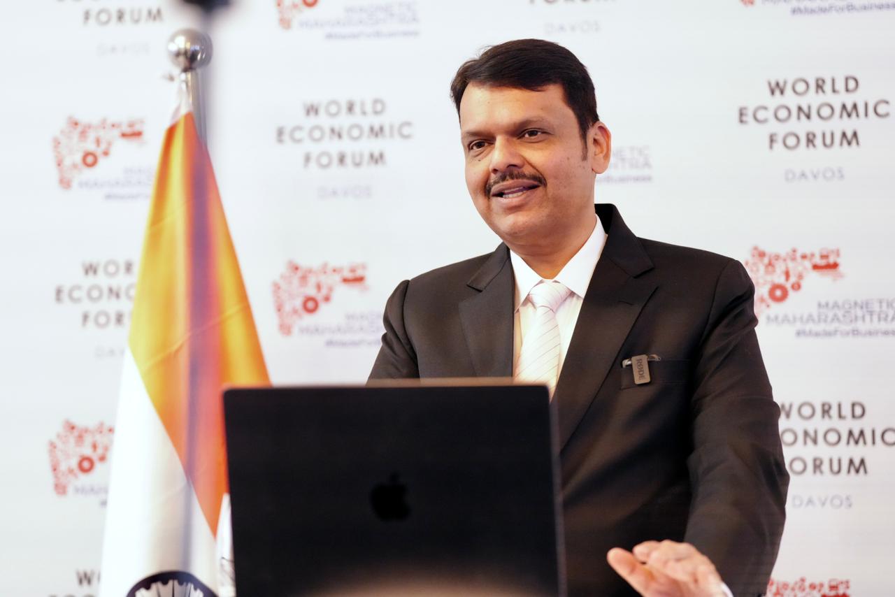 Fadnavis-Davos