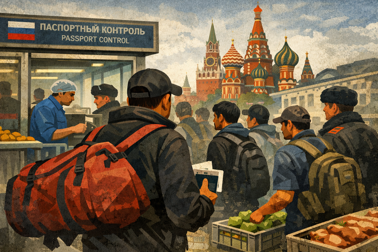 Russia Indian workers
