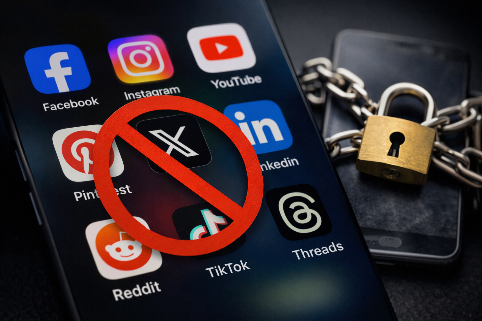 social media ban