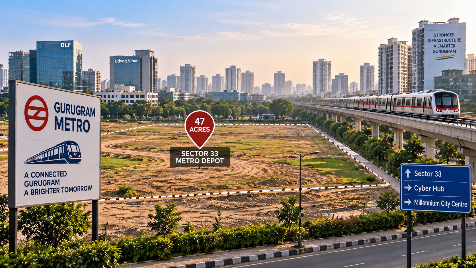 gurugram-metro-depot